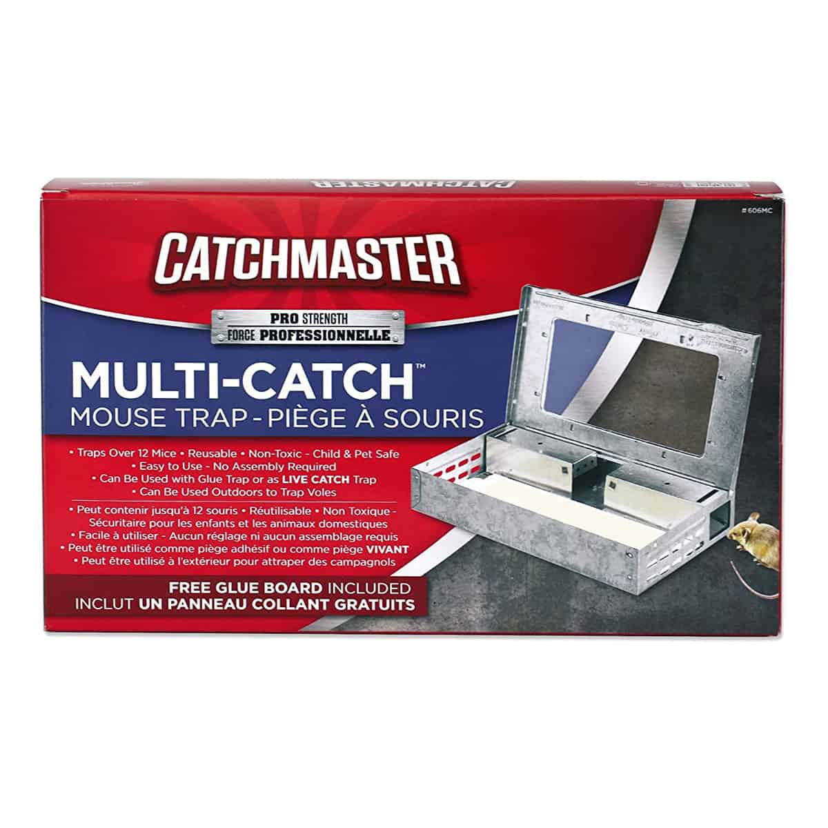 Catchmaster Pro Strength Multi-Catch Mouse Trap