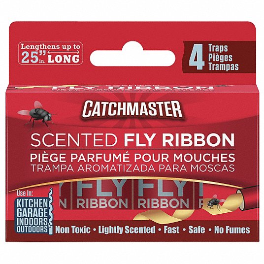Catchmaster® Scented Fly Ribbon (4/Pkg) – PestHQ