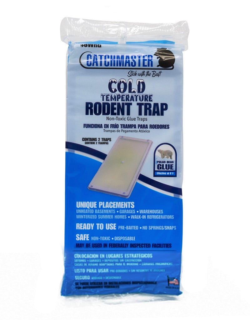 Catchmaster® Cold Temperature Rodent Glue Trap (2/Pkg)